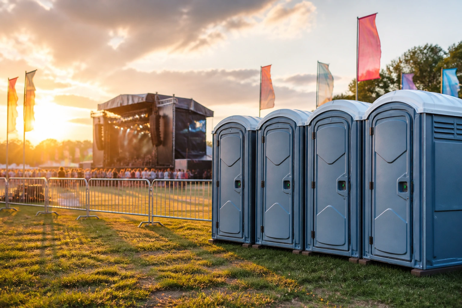 Portable restroom rental planning for Shaw, MS